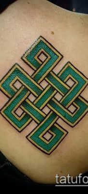 Фото тату кельтский узел — 18052017 — пример — 053 Tattoo celtic knot