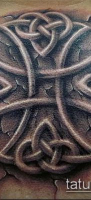 Фото тату кельтский узел — 18052017 — пример — 056 Tattoo celtic knot