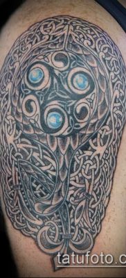 Фото тату кельтский узел — 18052017 — пример — 058 Tattoo celtic knot