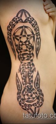 Фото тату кельтский узел — 18052017 — пример — 059 Tattoo celtic knot