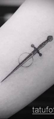 Фото тату клинок оружие — пример рисунка — 27052017 — пример — 035 Tattoo blade weapo