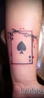 Фото тату масть пика — пример — 29052017 — пример — 058 spades tattoo