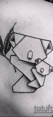 Фото тату оригами (Tattoo origami example) (значение) — пример рисунка — 028 tatufoto.com