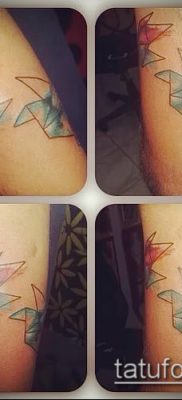 Фото тату оригами (Tattoo origami example) (значение) — пример рисунка — 068 tatufoto.com