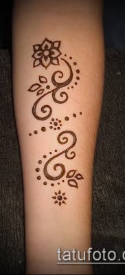 Фото тату рисунки хной (tattoo of henna) (значение) — пример рисунка — 006 tatufoto.com