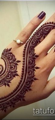 Фото тату рисунки хной (tattoo of henna) (значение) — пример рисунка — 009 tatufoto.com 2342