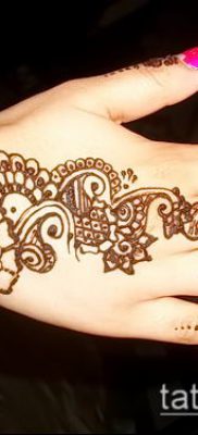 Фото тату рисунки хной (tattoo of henna) (значение) — пример рисунка — 011 tatufoto.com
