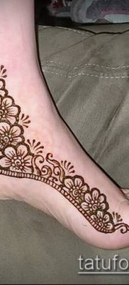 Фото тату рисунки хной (tattoo of henna) (значение) — пример рисунка — 017 tatufoto.com