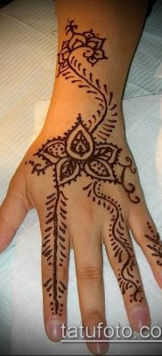 Фото тату рисунки хной (tattoo of henna) (значение) — пример рисунка — 019 tatufoto.com