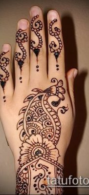 Фото тату рисунки хной (tattoo of henna) (значение) — пример рисунка — 022 tatufoto.com