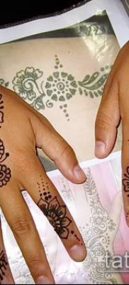 Фото тату рисунки хной (tattoo of henna) (значение) — пример рисунка — 031 tatufoto.com