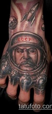 Фото тату сталин — 20052017 — пример — 005 Stalin tattoo