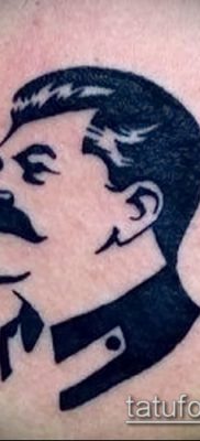 Фото тату сталин — 20052017 — пример — 006 Stalin tattoo