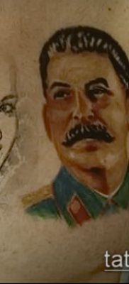 Фото тату сталин — 20052017 — пример — 008 Stalin tattoo