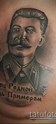 Фото тату сталин — 20052017 — пример — 009 Stalin tattoo