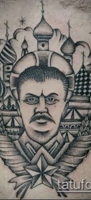 Фото тату сталин — 20052017 — пример — 010 Stalin tattoo