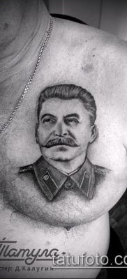 Фото тату сталин — 20052017 — пример — 025 Stalin tattoo