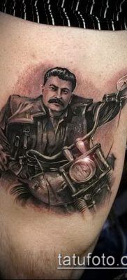 Фото тату сталин — 20052017 — пример — 028 Stalin tattoo