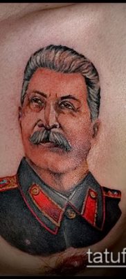 Фото тату сталин — 20052017 — пример — 035 Stalin tattoo