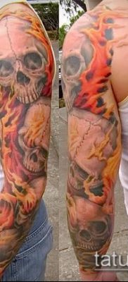 Фото татуировки пламя — пример рисунка — 27052017 — пример — 011 Flame tattoos