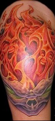 Фото татуировки пламя — пример рисунка — 27052017 — пример — 020 Flame tattoos