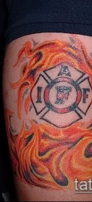 Фото татуировки пламя — пример рисунка — 27052017 — пример — 045 Flame tattoos