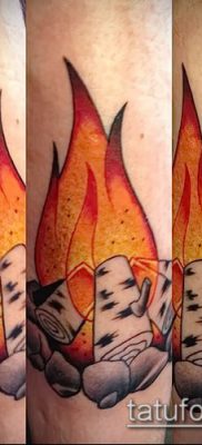 Фото татуировки пламя — пример рисунка — 27052017 — пример — 070 Flame tattoos