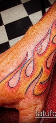 Фото татуировки пламя — пример рисунка — 27052017 — пример — 074 Flame tattoos