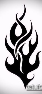 Фото татуировки пламя — пример рисунка — 27052017 — пример — 125 Flame tattoos