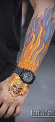 Фото татуировки пламя — пример рисунка — 27052017 — пример — 133 Flame tattoos