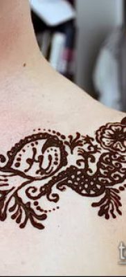 Фото уход за менди (tattoo of henna) (значение) — пример рисунка — 007 tatufoto.com