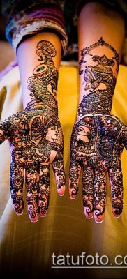 Фото уход за менди (tattoo of henna) (значение) — пример рисунка — 010 tatufoto.com
