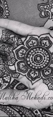 Фото уход за менди (tattoo of henna) (значение) — пример рисунка — 011 tatufoto.com