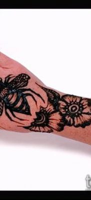 Фото уход за менди (tattoo of henna) (значение) — пример рисунка — 012 tatufoto.com