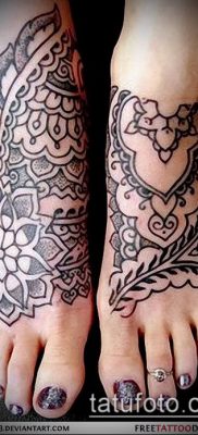 Фото уход за менди (tattoo of henna) (значение) — пример рисунка — 017 tatufoto.com