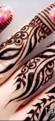 Фото уход за менди (tattoo of henna) (значение) — пример рисунка — 028 tatufoto.com