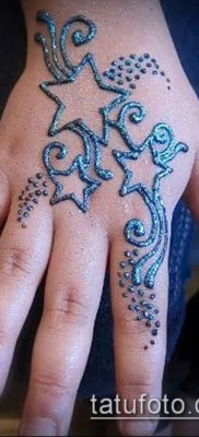 Фото уход за менди (tattoo of henna) (значение) — пример рисунка — 029 tatufoto.com