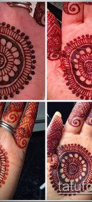 Фото уход за менди (tattoo of henna) (значение) — пример рисунка — 035 tatufoto.com