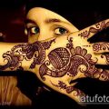 Фото уход за менди (tattoo of henna) (значение) - пример рисунка - 038 tatufoto.com