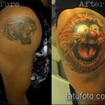 Фото Исправление и перекрытие старых тату - 12062017 - пример - 040 tattoo cover up