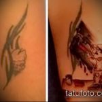 Фото Исправление и перекрытие старых тату - 12062017 - пример - 041 tattoo cover up