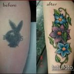 Фото Исправление и перекрытие старых тату - 12062017 - пример - 101 tattoo cover up