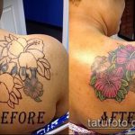 Фото Исправление и перекрытие старых тату - 12062017 - пример - 112 tattoo cover up