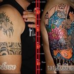 Фото Исправление и перекрытие старых тату - 12062017 - пример - 115 tattoo cover up