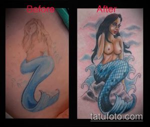 Фото Исправление и перекрытие старых тату - 12062017 - пример - 129 tattoo cover up