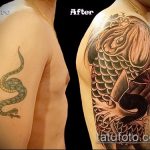 Фото Исправление и перекрытие старых тату - 12062017 - пример - 130 tattoo cover up