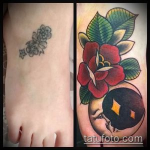 Фото Исправление и перекрытие старых тату - 12062017 - пример - 137 tattoo cover up