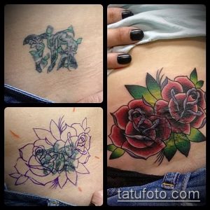 Фото Исправление и перекрытие старых тату - 12062017 - пример - 138 tattoo cover up
