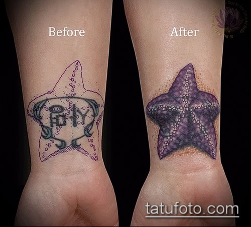 Фото Исправление и перекрытие старых тату - 12062017 - пример - 147 tattoo cover up