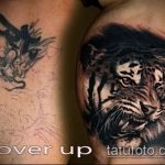 Фото Исправление и перекрытие старых тату - 12062017 - пример - 153 tattoo cover up